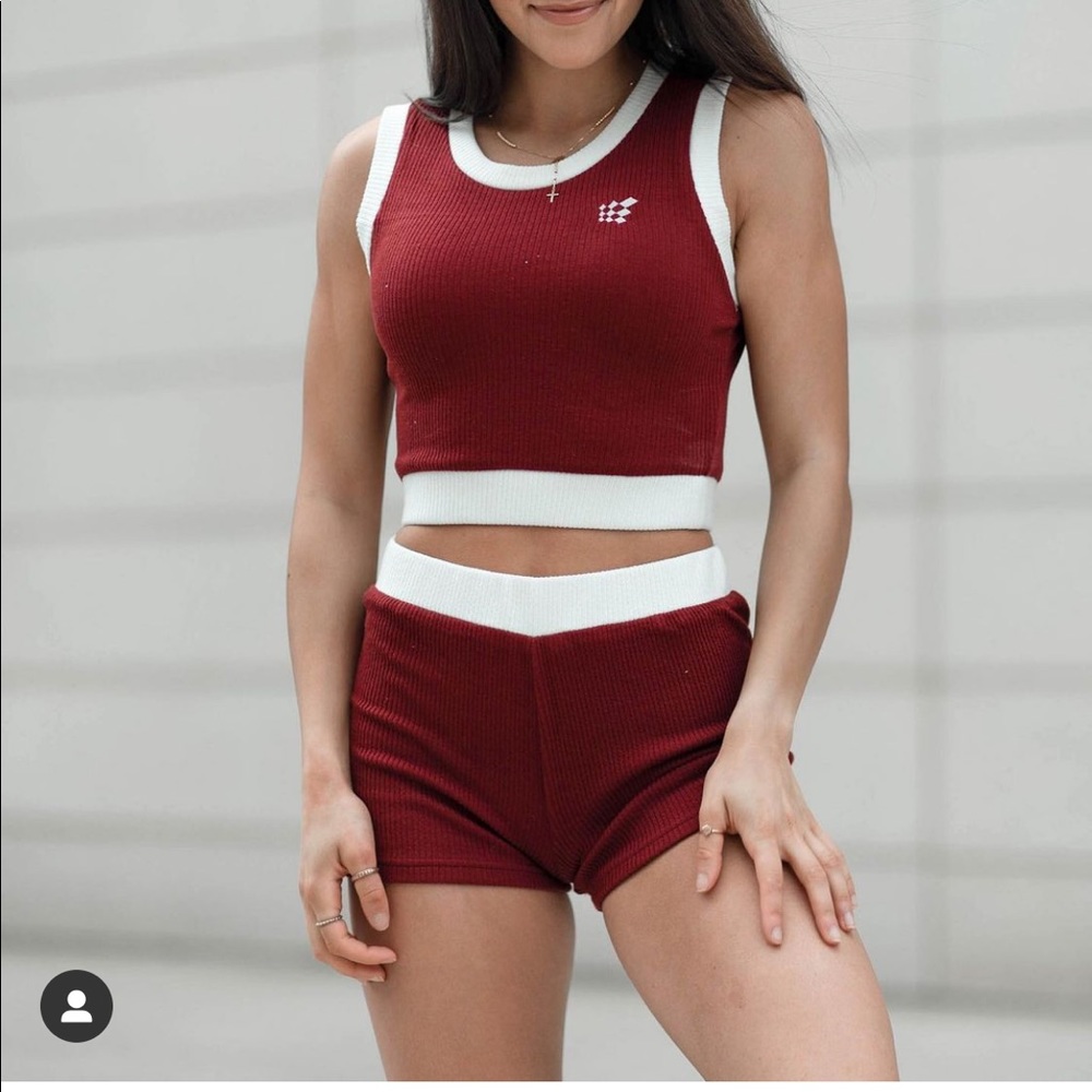 Jed north Eclipse crop top